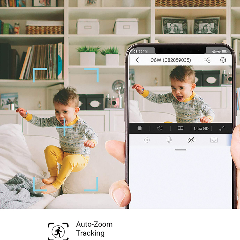 Camera Wifi EZVIZ C6W 4MP quay quét 360 độ 7 bam theo chuyen dong