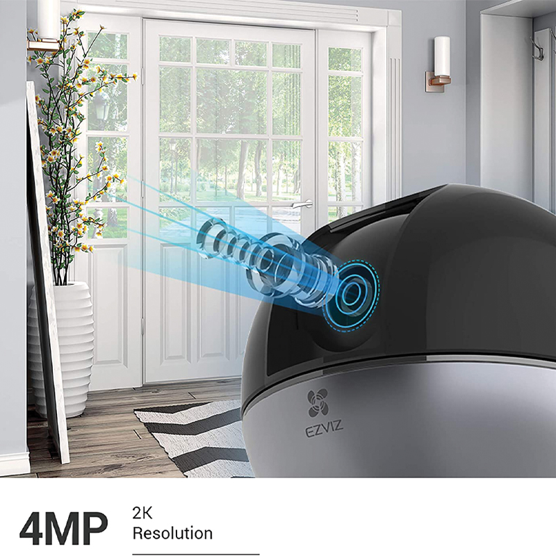 Camera Wifi EZVIZ C6W 4MP quay quét 360 độ 6 c6w do phan giai 4m