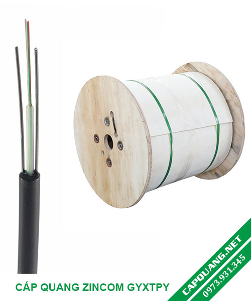 Cáp quang 24FO GYXTPY Multimode 3 cap quang gyxtpy zincom 4fo 24fo