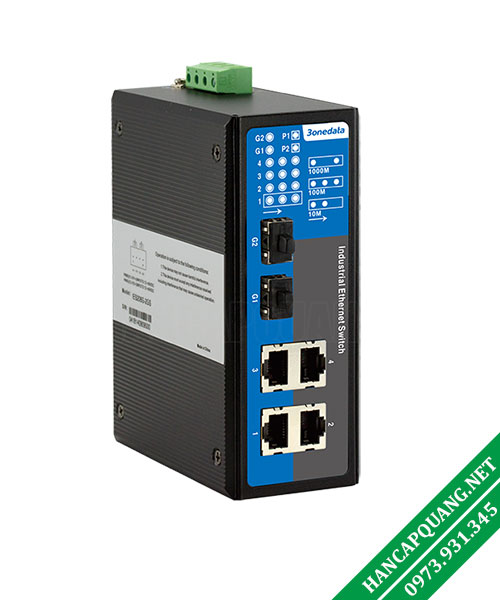 Switch công nghiệp Layer 2 IES206G-2GS 6 cổng Gigabit