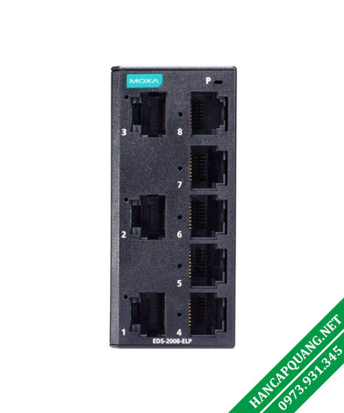 Moxa EDS-2008-ELP Switch Công Nghiệp 8 Cổng 10/100M