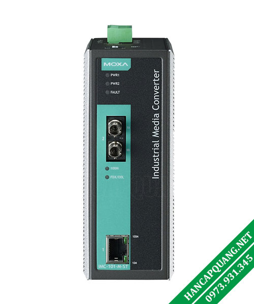 IMC-101-M-ST Bộ chuyển đổi quang điện công nghiệp Moxa Multimode