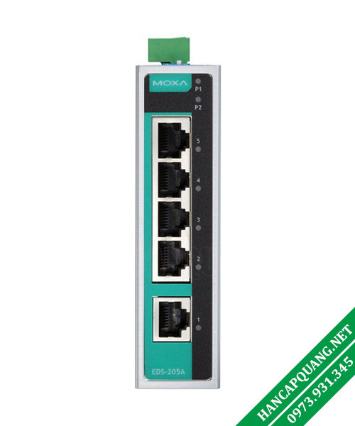 Moxa EDS-205A Switch công nghiệp 5 Port 10/100M