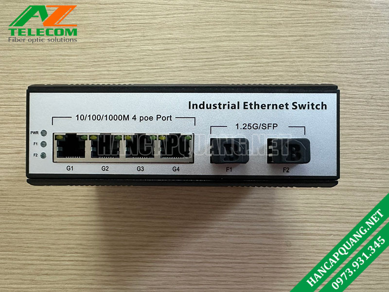 Switch công nghiệp Zincom PoE 10/100/1000M 2 SFP ZC-IDS-4GPOE4022EFG 7 SFP ZC IDS 4GPOE4022EFG 2
