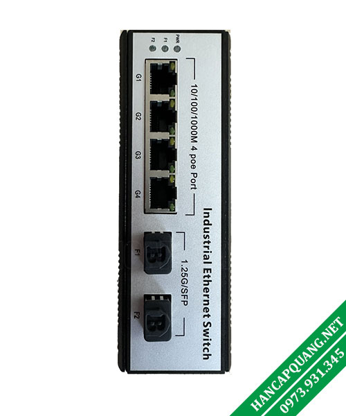 Switch công nghiệp Zincom PoE 10/100/1000M 2 SFP ZC-IDS-4GPOE4022EFG 3 SFP ZC IDS 4GPOE4022EFG