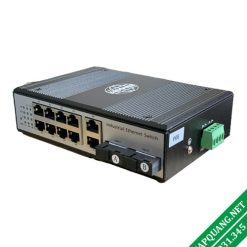 Thiết bị chuyển mạch công nghiệp ZINCOM 8 POE ports 1000M