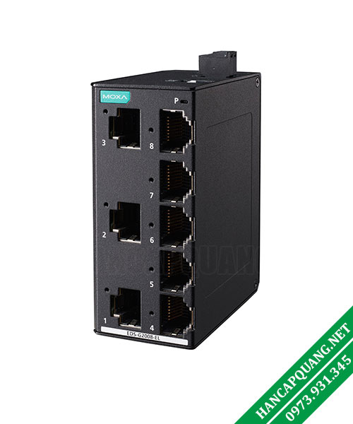 Moxa EDS-G2008-ELP Switch công nghiệp 8 cổng điện 10/100/1000M 4 moxa eds g2008 el series 1