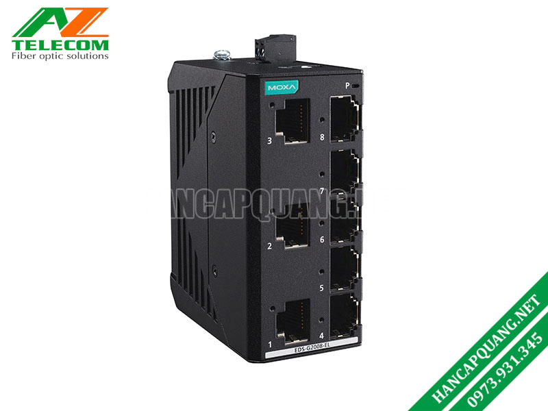 Moxa EDS-G2008-ELP Switch công nghiệp 8 cổng điện 10/100/1000M 5 moxa eds g2008 el series 2