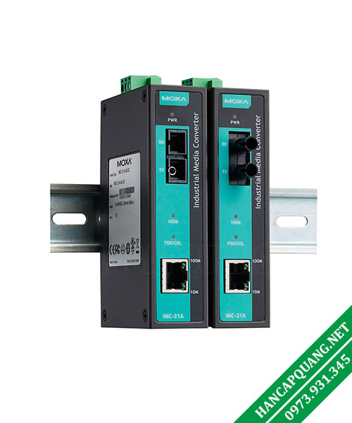 Moxa IMC-21A Industrial 10/100M media converters