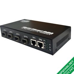 Switch quang ZC-4SFP-2GE Gigabit 4 port SFP và 2 port RJ45 1000Mbps