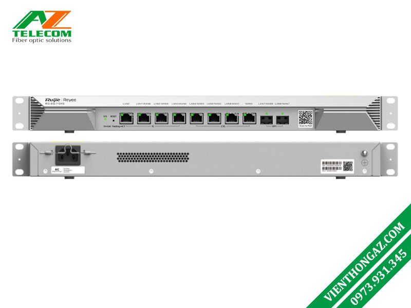 RG-EG710XS Router cân bằng tải Ruijie Reyee chịu tải 700 user 4 RG EG710XS 1