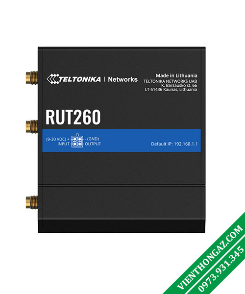 Teltonika RUT260 Router 4G công nghiệp CAT 6