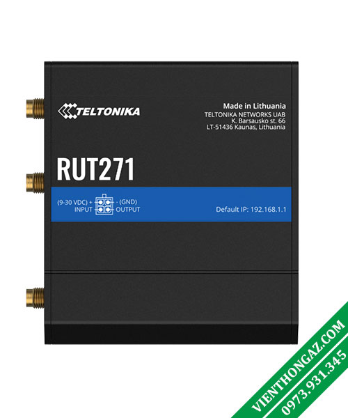 Teltonika RUT271 Router Wifi 5G Công Nghiệp RedCap 3 Teltonika RUT271