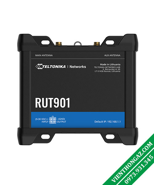 Teltonika RUT901 Router 4G công nghiệp Dual SIM