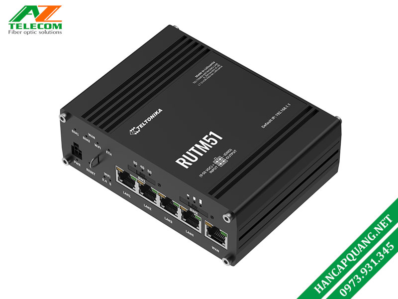 Teltonika RUTM51 Router công nghiệp 5G 4 Teltonika RUTM51 1