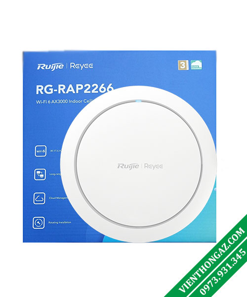 Ruijie RG-RAP2266 Thiết bị phát WiFi 6 tốc độ 2976M
