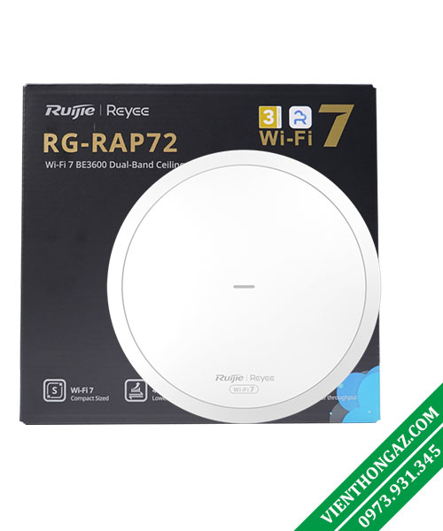 Reyee RG-RAP72 Bộ phát Wifi 7 BE3600