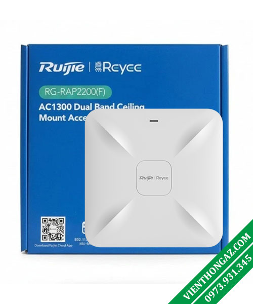 Ruijie RG-RAP2200(F) Thiết bị phát Wifi 5 tốc độ 1000M